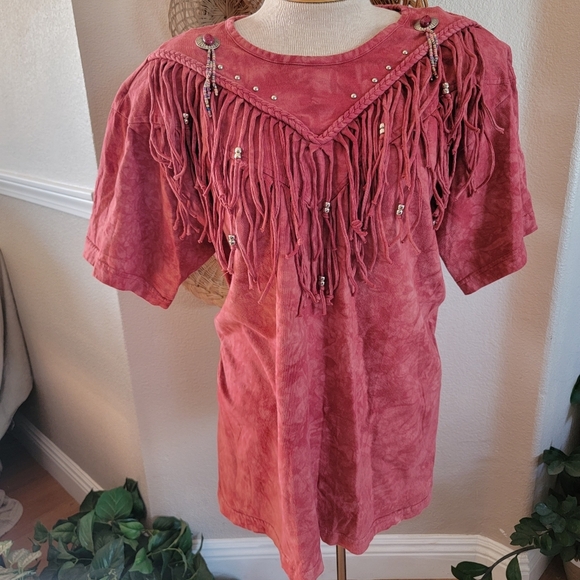 Expose 2 Piece Fringe Western Sportswear Set - Picture 1 of 9